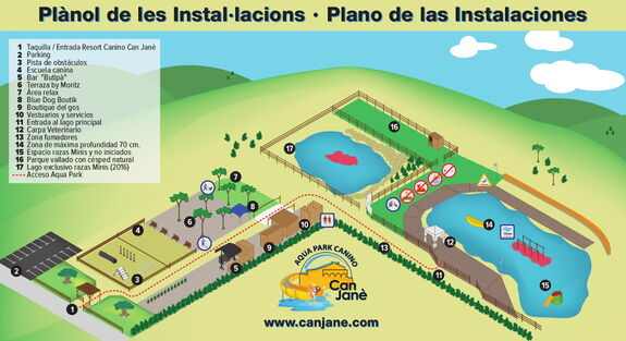 Aquapark canino Can Janè