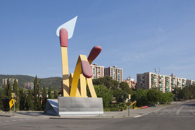 Monumento Els Mistos - Las cerillas