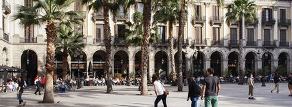 Plaça Reial / Plaza real