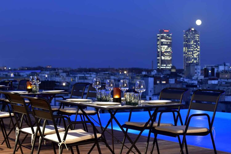 Sky Bar  –  Azotea del Grand Hotel Central