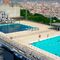 BAñO EN LAS PISCINAS DE MONTJUIC